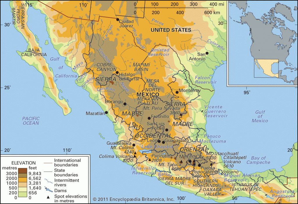Sierra Madre Map