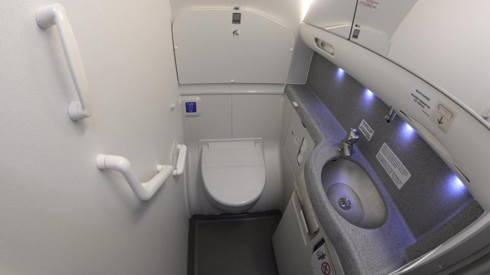 airplane bathroom